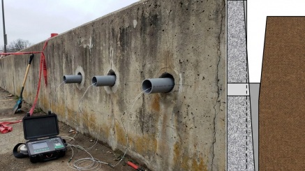 温度測定点設置壁裏の温度測定準備完了。見えてきた「隙間」を内視鏡カメラ「YPC99」でどう捉えるか？